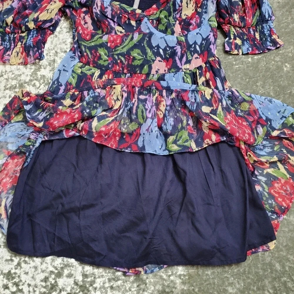 Urban Outfitters‎ Off The Shoulder Floral Dress